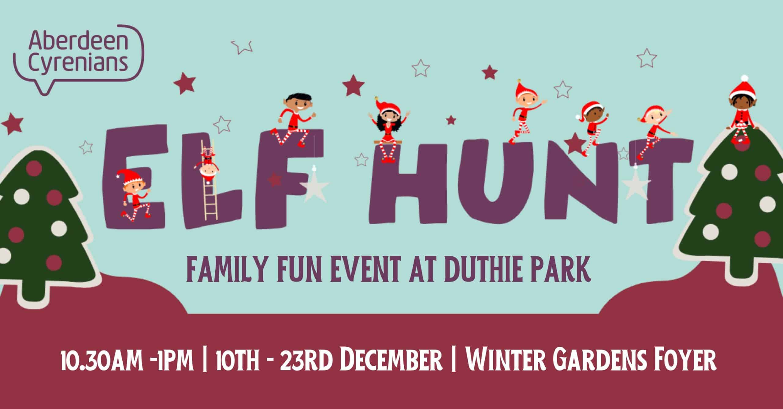 Aberdeen Cyrenians Charity Family Fun Event – Search for Misbehaving Elves and Win Prizes!
