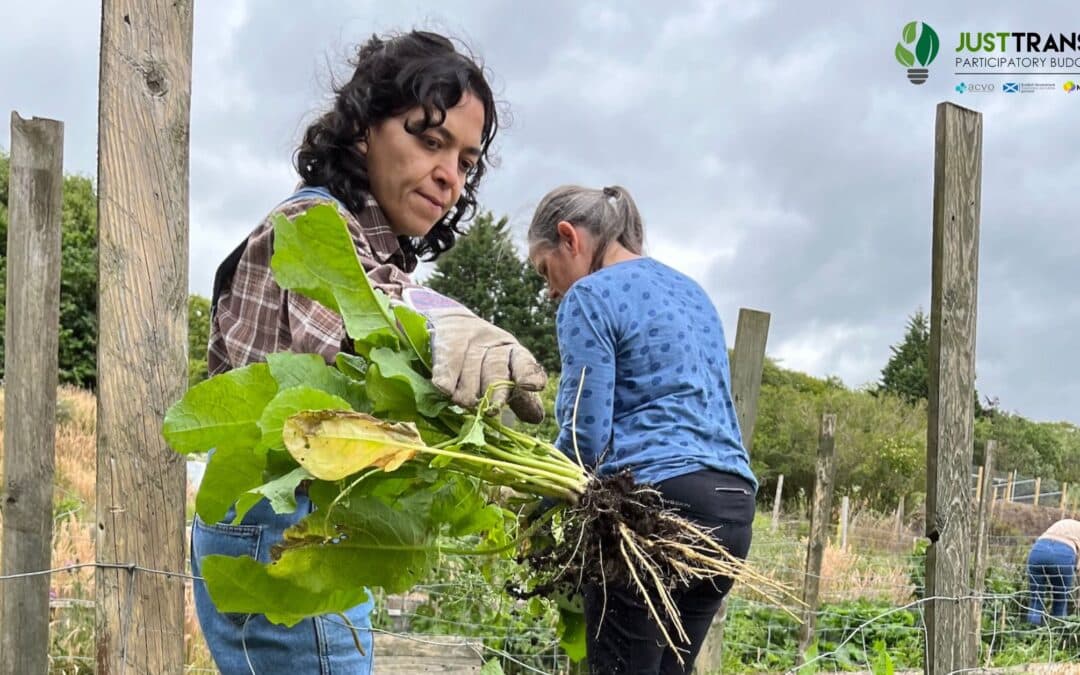 Just Transition PB Fund Results Announced – Charities and Community Groups in Aberdeen Receive Share of £333,333 to Support Local Eco-Friendly Projects  