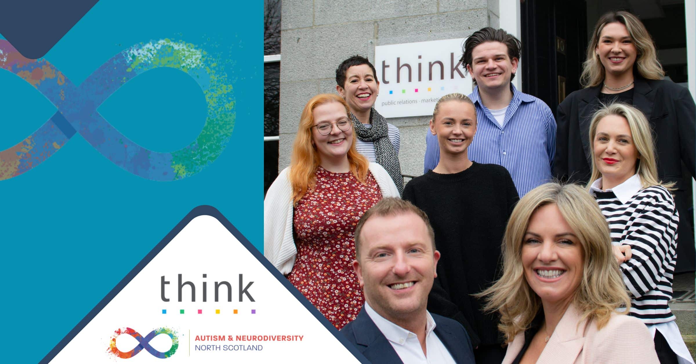 Autism & Neurodiversity North Scotland partner with ThinkPR to launch Think Different Fundraiser