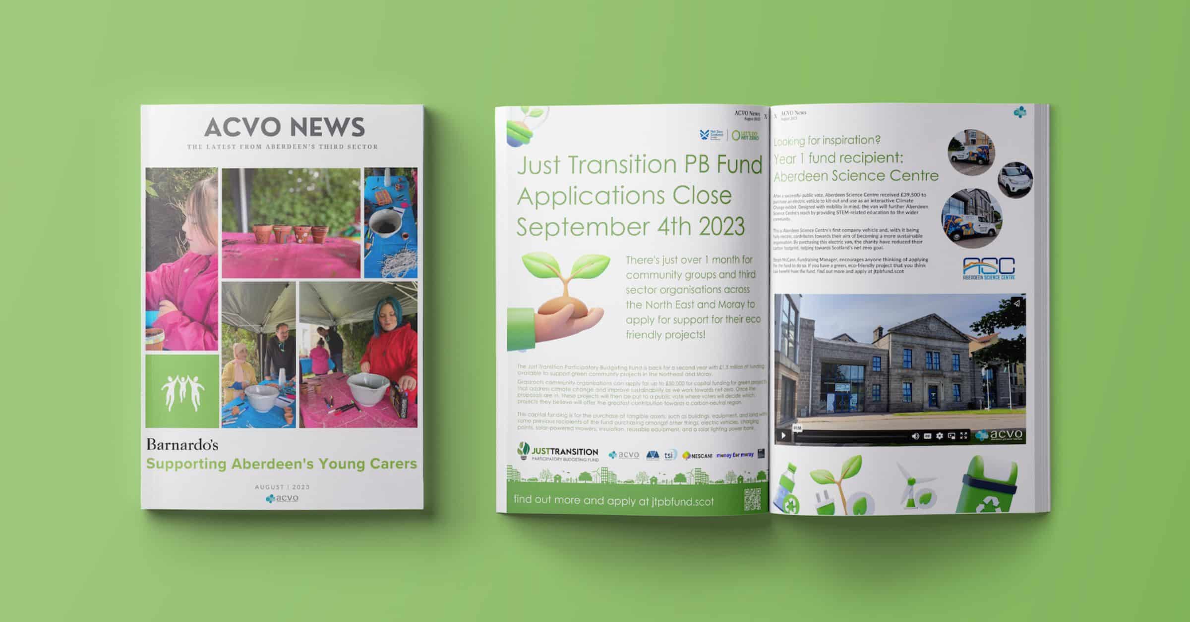 The August edition of ACVO News is out now!