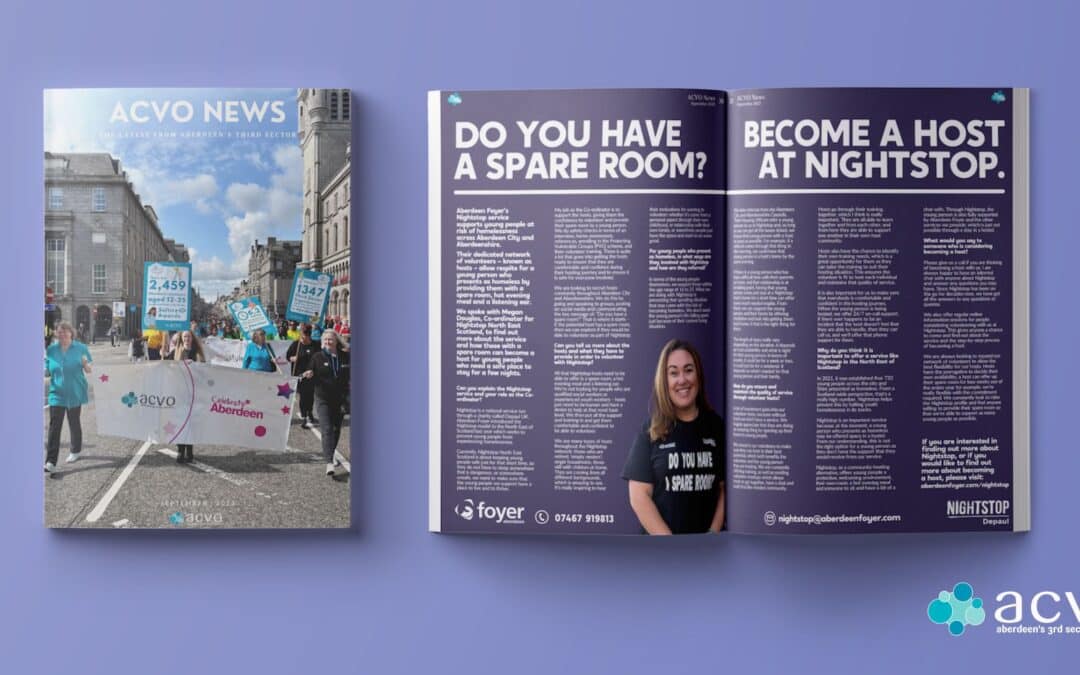 The September edition of ACVO News is out now!