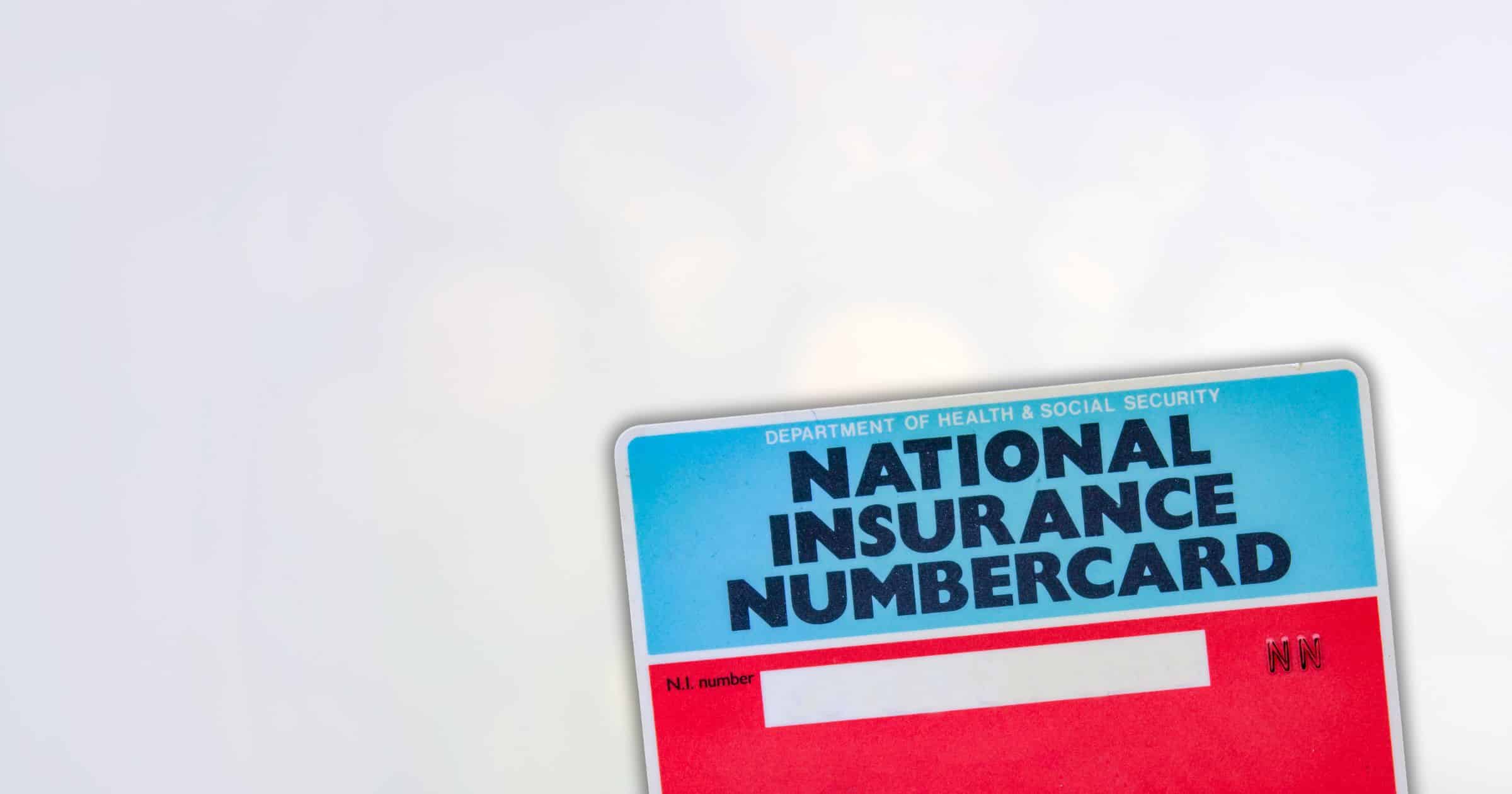 No Assurance over National Insurance