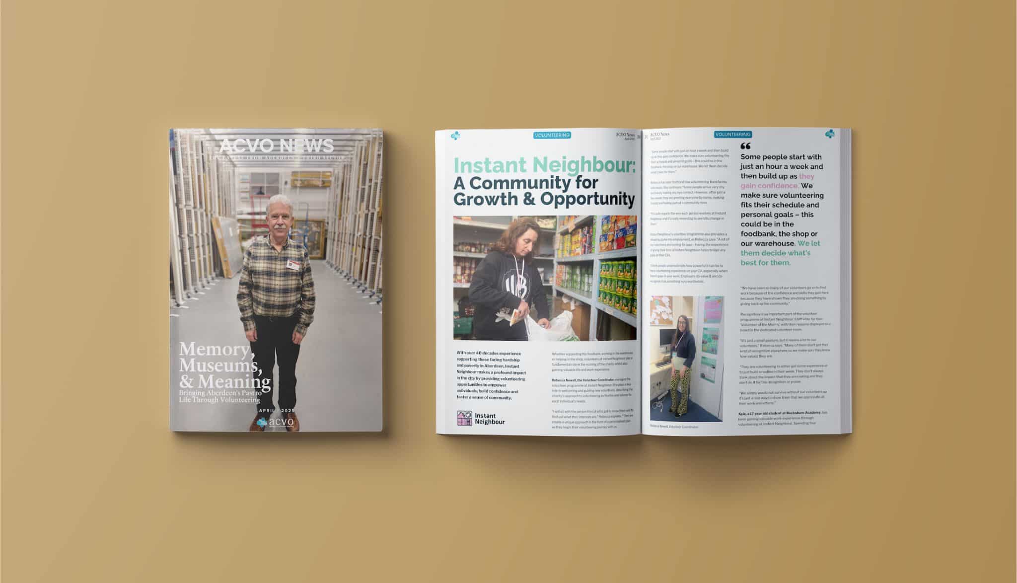 The April 2025 edition of ACVO News is out now!