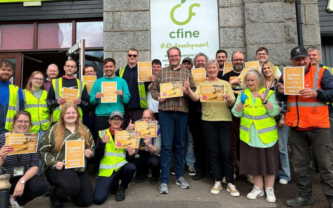 Aberdeen recognised with Gold Sustainable Food Places award 