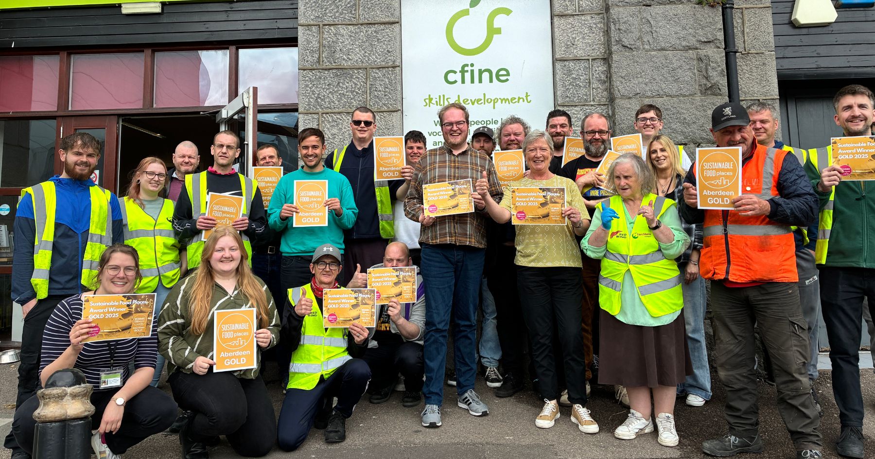 Aberdeen recognised with Gold Sustainable Food Places award 