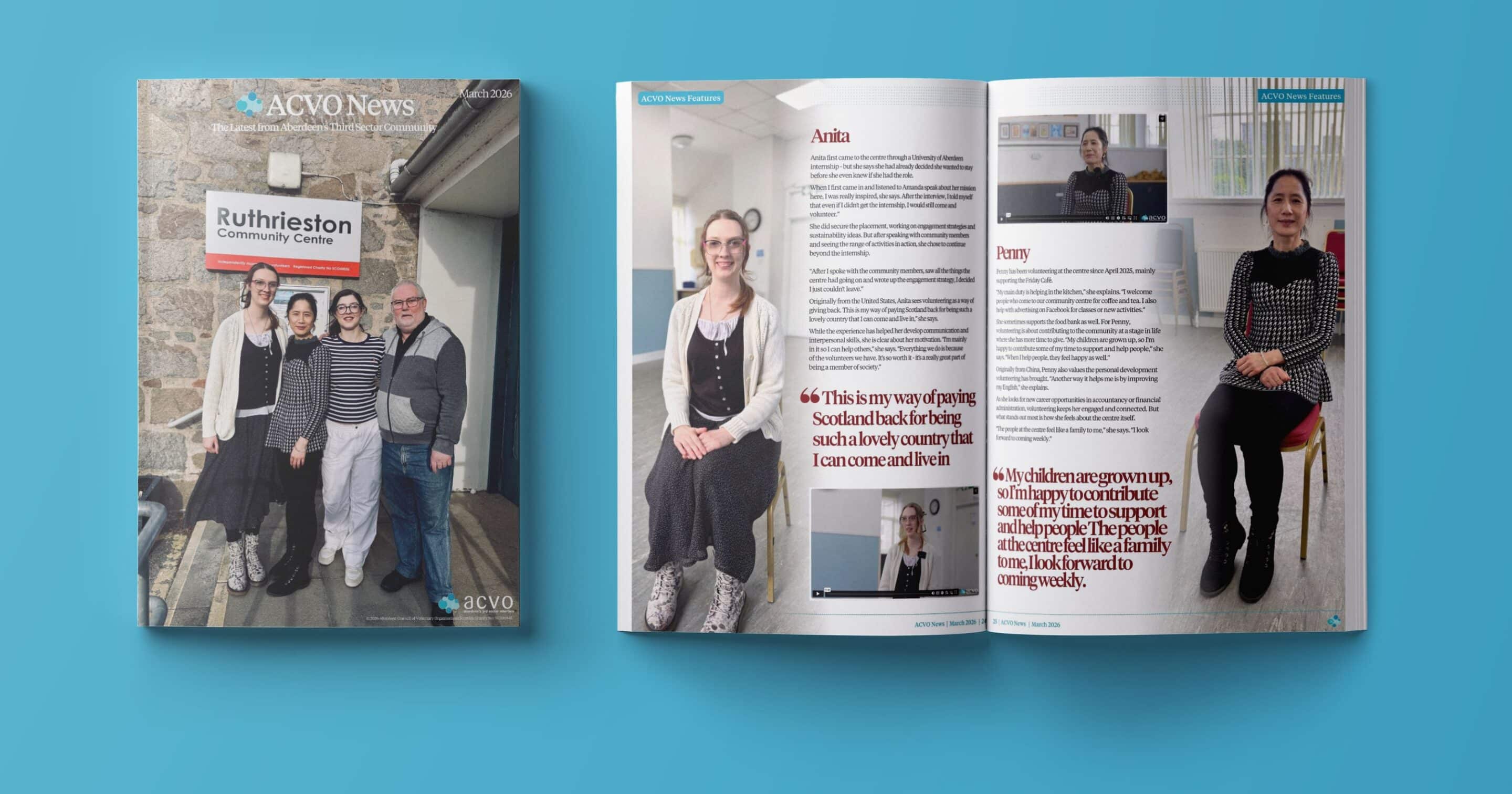 The March 2026 edition of ACVO News is out now
