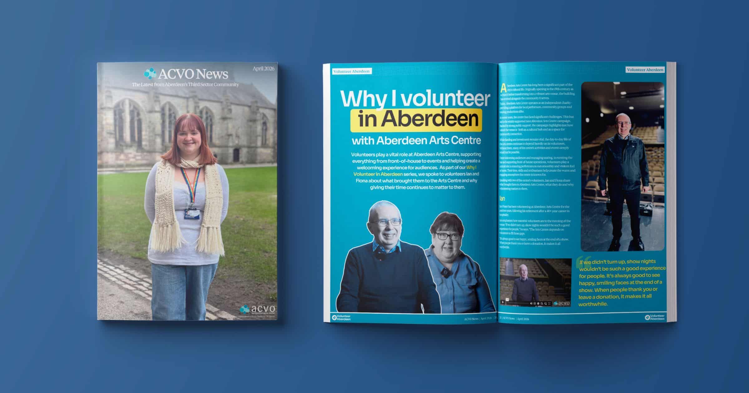 The April 2026 edition of ACVO News is out now