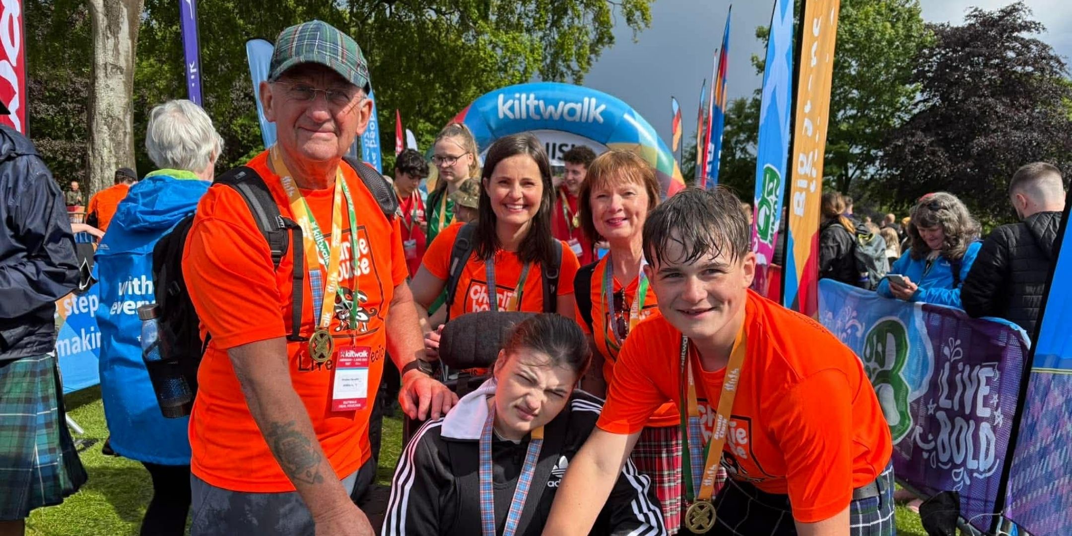 Charlie House calls on North-east to go the extra mile at Aberdeen Kiltwalk