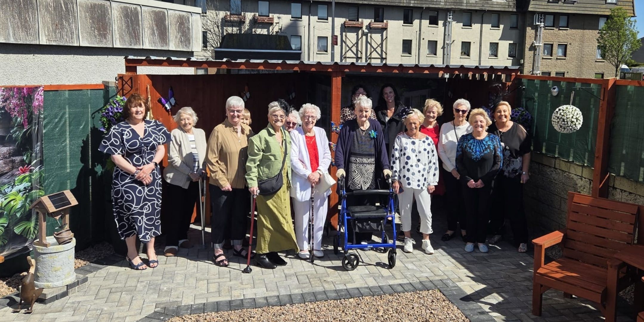 Refurbished Garden Opens at Brimmond Court Thanks to Community & Coast Fund Support