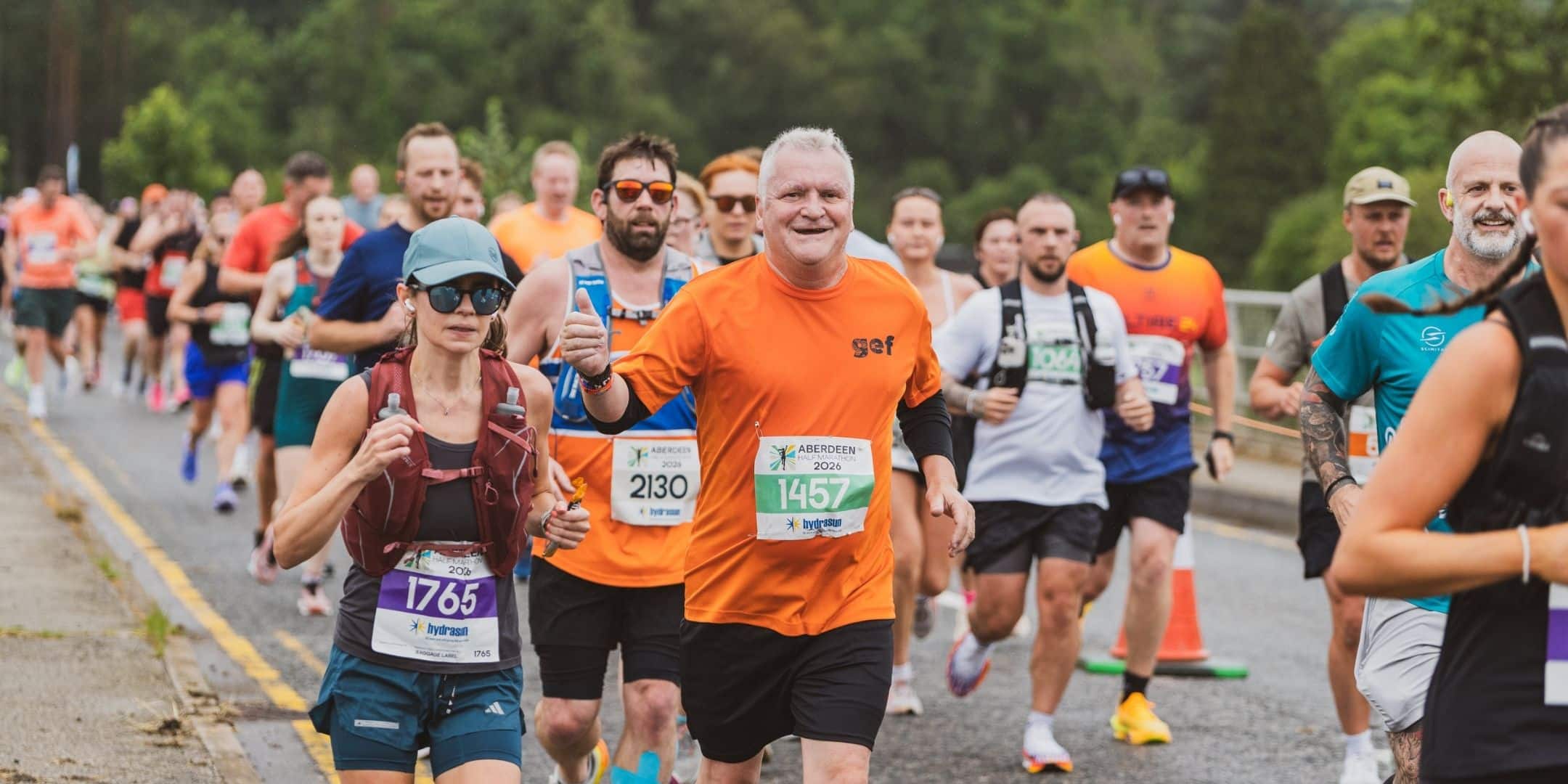 Miles of support for Gathimba Edwards Foundation at Aberdeen Half Marathon